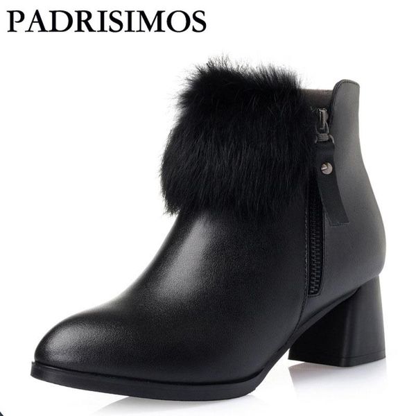 boots padrisimos leather winter plush wool cotton heel hair mouth short women's shoes 43 zlt-zjx-8779, Black
boots padrisimos leather winter plush wool cotton heel hair mouth short women's shoes 43 zlt-zjx-8779, Black