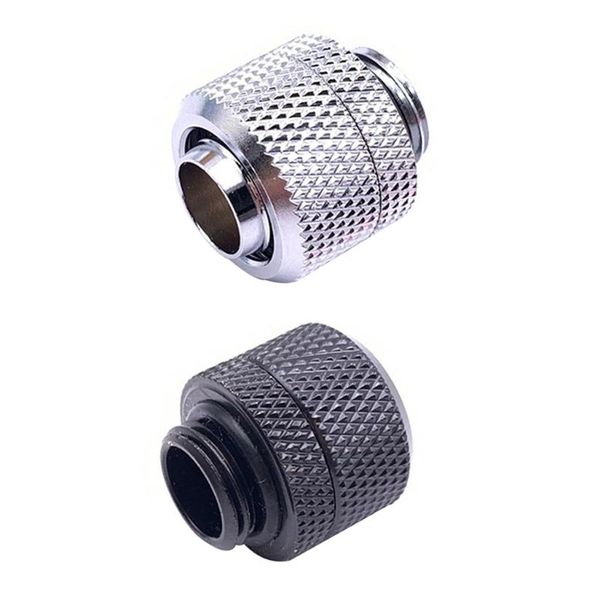 fans & coolings g1/4" soft tube compression fitting for computer water cooling system quick tighten through joint straight 10x16mm
fans & coolings g1/4" soft tube compression fitting for computer water cooling system quick tighten through joint straight 10x16mm