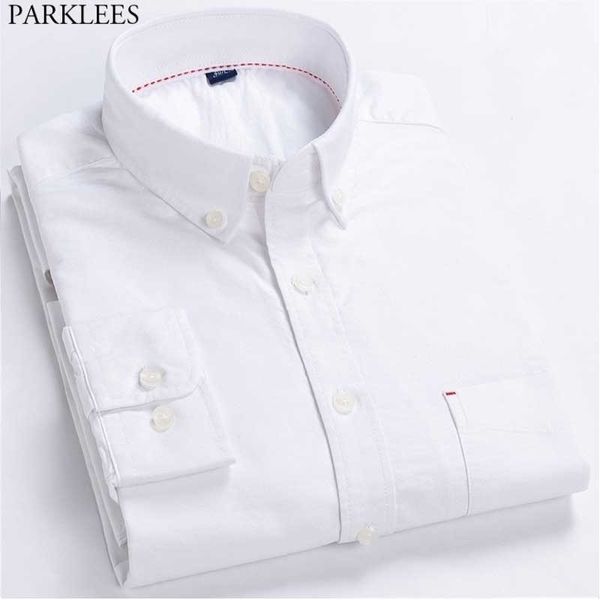 men's quality oxford dress shirts slim fit casual button down white shirt men long sleeve business work cotton thick chemise 4xl 210522, White;black
men's quality oxford dress shirts slim fit casual button down white shirt men long sleeve business work cotton thick chemise 4xl 210522, White;black