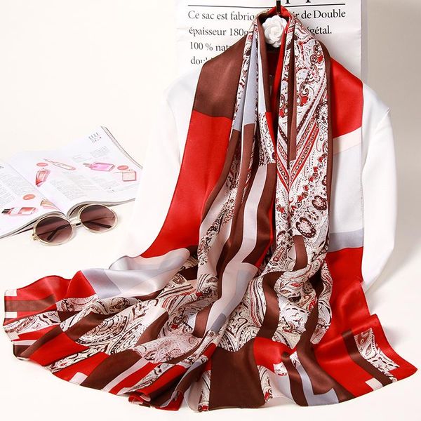 scarves hangzhou natural silk shawl wraps bufanda 100% long scarf women headscarf foulard femme print neck, Blue;gray
scarves hangzhou natural silk shawl wraps bufanda 100% long scarf women headscarf foulard femme print neck, Blue;gray
