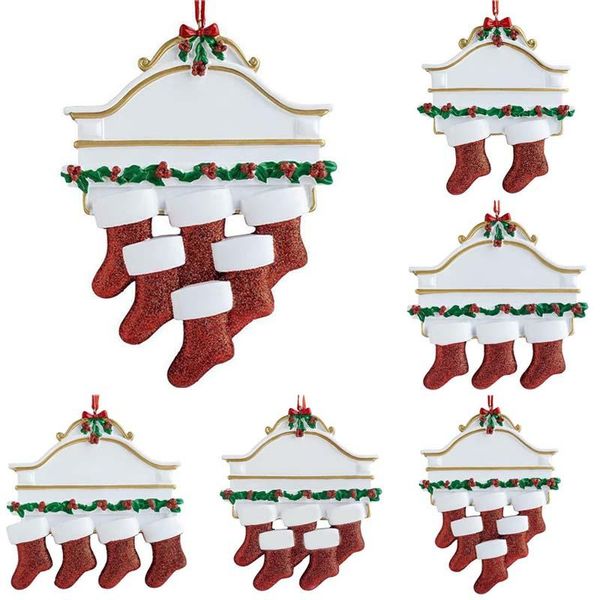 christmas decorations personalised family xmas tree hanging pendent ornament socks 2-6 people no lettering
christmas decorations personalised family xmas tree hanging pendent ornament socks 2-6 people no lettering