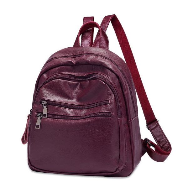 outdoor bags 2021 small size vintage leather backpacks wine red color soft women shoulder ladies purse backpack
outdoor bags 2021 small size vintage leather backpacks wine red color soft women shoulder ladies purse backpack