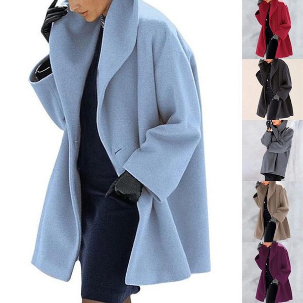 autumn winter fashion wool double-sided coat large lapel button woolen loose jacket lady office casual oversized cardigan women's & bl, Black
autumn winter fashion wool double-sided coat large lapel button woolen loose jacket lady office casual oversized cardigan women's & bl, Black