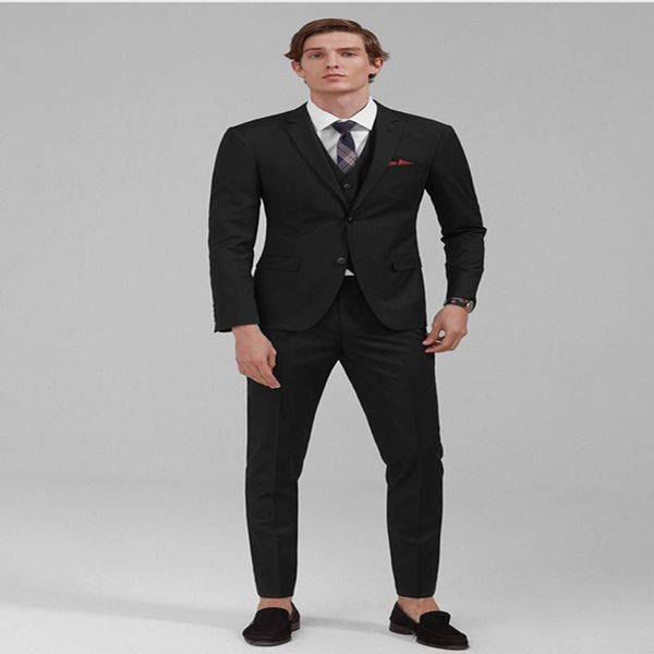 men's suits & blazers 2021 latest tailored clothing for black notch lapel two buttons business slim fit formal suit 3 pieces, White;black
men's suits & blazers 2021 latest tailored clothing for black notch lapel two buttons business slim fit formal suit 3 pieces, White;black