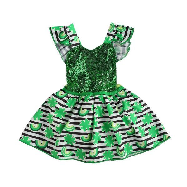girl's dresses 2021 0-24m st. patrick's day kids baby girls dress ruffle short sleeve v neck clover striped print sequins bust tut, Red;yellow
girl's dresses 2021 0-24m st. patrick's day kids baby girls dress ruffle short sleeve v neck clover striped print sequins bust tut, Red;yellow