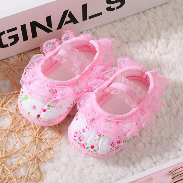 born baby girl soft shoes soled lace floral printed footwear crib first walkers
born baby girl soft shoes soled lace floral printed footwear crib first walkers