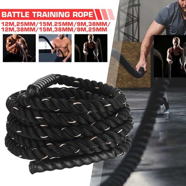 resistance bands 38mmx9m 12m 15m battle power rope strength muscle training fitness gym full body workout men women
resistance bands 38mmx9m 12m 15m battle power rope strength muscle training fitness gym full body workout men women