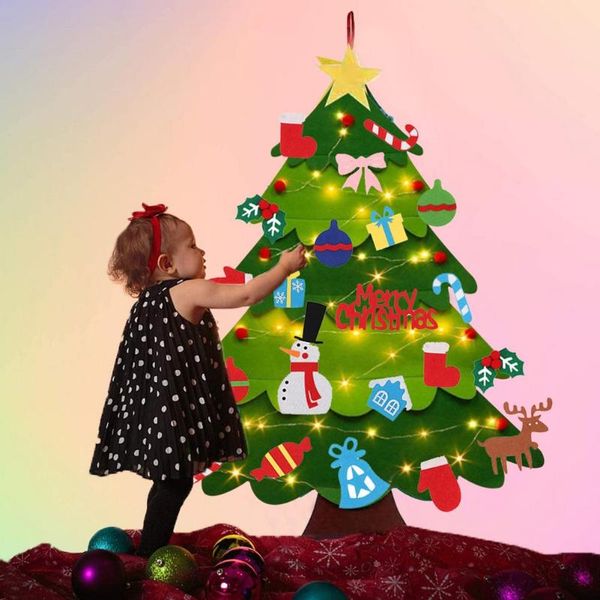 christmas decorations diy felt tree with led light year kids gift toys door wall hanging ornaments decoration for home navidad
christmas decorations diy felt tree with led light year kids gift toys door wall hanging ornaments decoration for home navidad