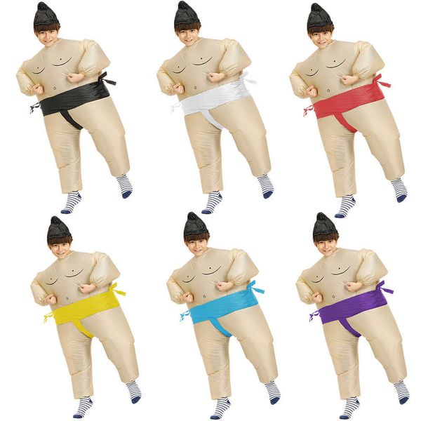 6 colors kids blow up sumo inflatable costumes halloween cosplay costume children carnival party role play disfraz 140-160cm q0910, Blue
6 colors kids blow up sumo inflatable costumes halloween cosplay costume children carnival party role play disfraz 140-160cm q0910, Blue