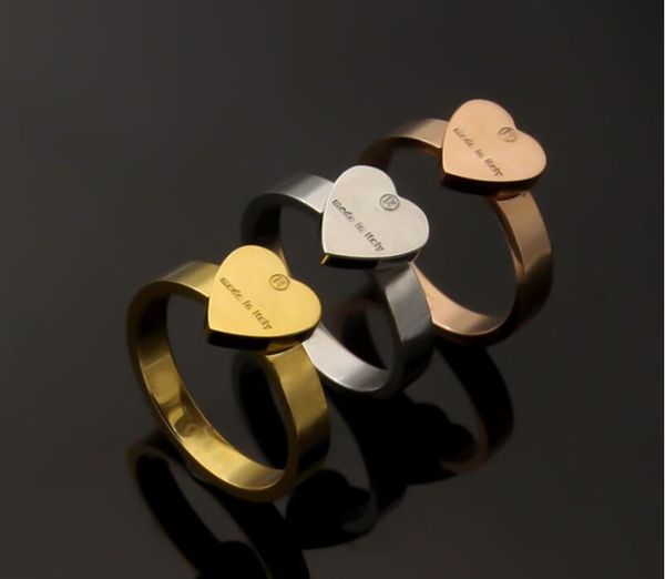 extravagant simple heart love ring gold silver rose colors stainless steel couple rings fashion women designer jewelry lady
extravagant simple heart love ring gold silver rose colors stainless steel couple rings fashion women designer jewelry lady