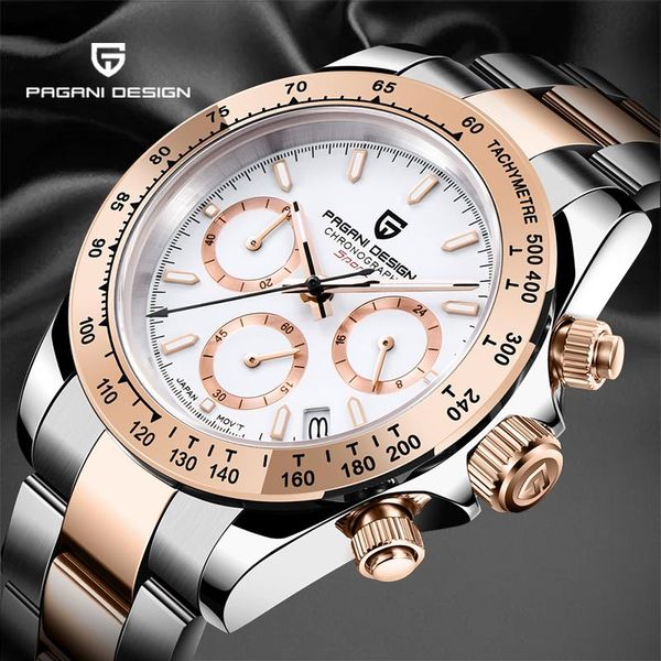 wristwatches pagani design 2021 fashion men's quartz analog watch chronograph 100m waterproof wristband accessories modern casual, Slivery;brown
wristwatches pagani design 2021 fashion men's quartz analog watch chronograph 100m waterproof wristband accessories modern casual, Slivery;brown