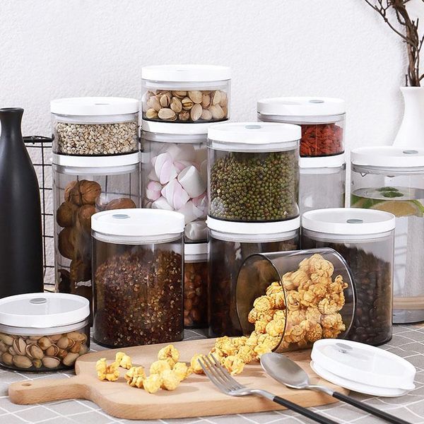 storage bottles & jars transparent sealed containers home organizers kitchen boxes miscellaneous grains sorting tank
storage bottles & jars transparent sealed containers home organizers kitchen boxes miscellaneous grains sorting tank