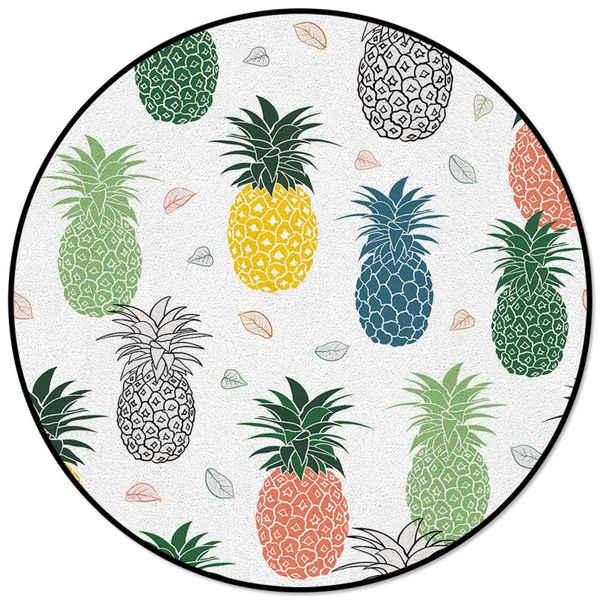carpets yellow green blue pink cartoon pineapple white round children area rug floor mat living room bedroom carpet coffee table 
carpets yellow green blue pink cartoon pineapple white round children area rug floor mat living room bedroom carpet coffee table