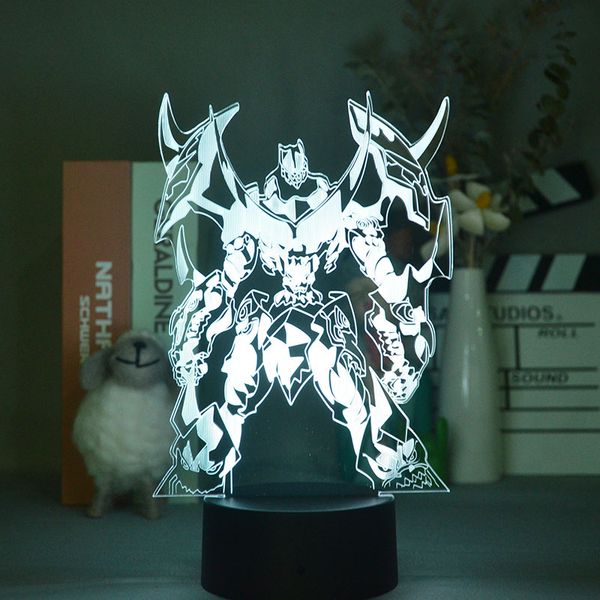bedside 3d lamps table rgb color night light led smart phone control nightlight gurren lagann robot holiday lighting kids gift dropshipping
bedside 3d lamps table rgb color night light led smart phone control nightlight gurren lagann robot holiday lighting kids gift dropshipping
