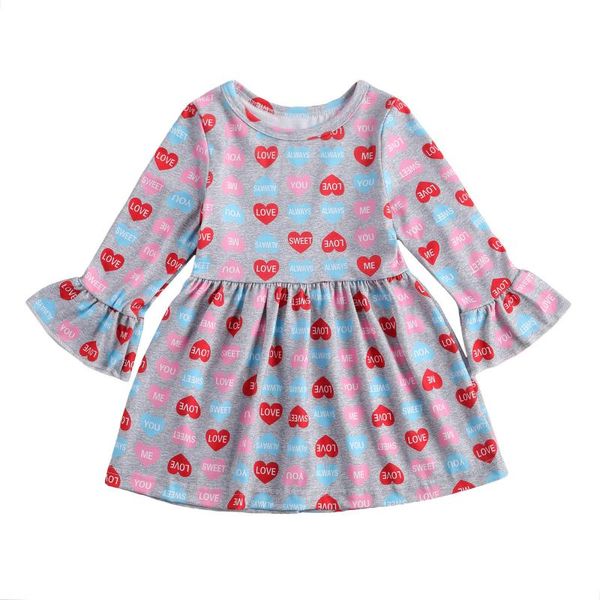 girl's dresses 2021 spring valentine's day baby girl dress with long flared sleeves love letter print princess dancing party cloth, Red;yellow
girl's dresses 2021 spring valentine's day baby girl dress with long flared sleeves love letter print princess dancing party cloth, Red;yellow