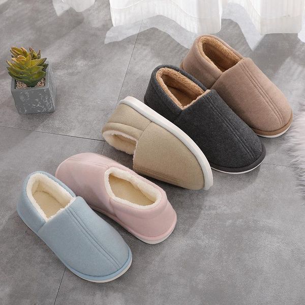 slippers women plush parent-child shoes indoor flat for soft bottom non-slip simplicity bag heel confinement cotton, Black
slippers women plush parent-child shoes indoor flat for soft bottom non-slip simplicity bag heel confinement cotton, Black
