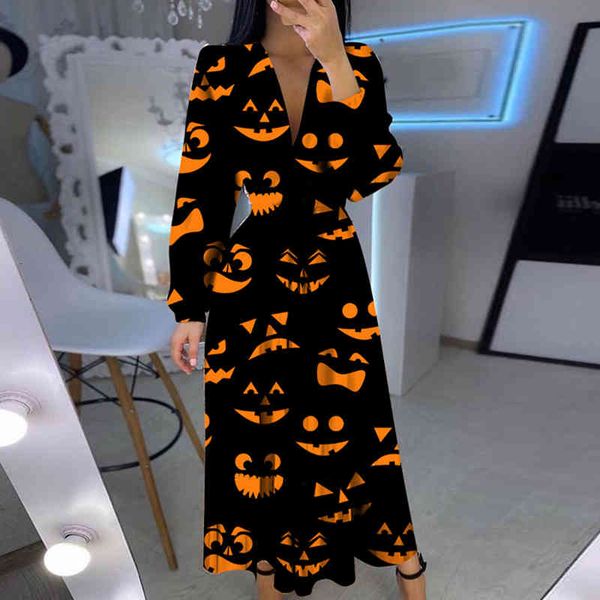 dresses demon pumpkin print irregular women autumn vintage lantern long sleeves es female leopard casual maxi vestidos lmhm s3xw, Black;gray
dresses demon pumpkin print irregular women autumn vintage lantern long sleeves es female leopard casual maxi vestidos lmhm s3xw, Black;gray