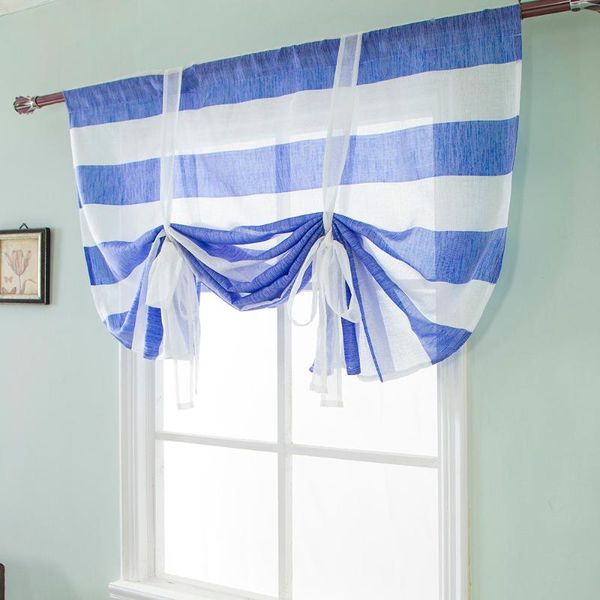 blue stripe roman short curtain for living room kitchen sheer curtains 2 panel tulle window blackout home textile & drapes
blue stripe roman short curtain for living room kitchen sheer curtains 2 panel tulle window blackout home textile & drapes