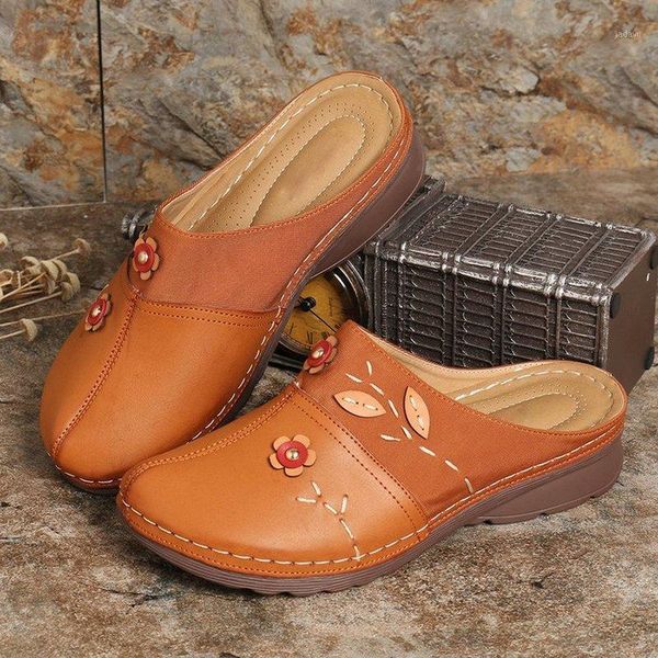 applique women slippers summer autumn shoes half ladies platform flat mules zapatos mujer plus size 431, Black
applique women slippers summer autumn shoes half ladies platform flat mules zapatos mujer plus size 431, Black