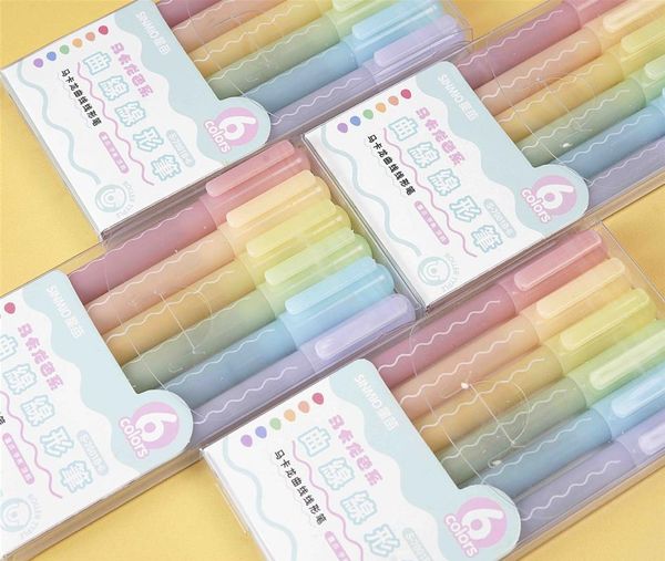 gel pens 6 pack macaron pen set transparent body water-based ink lining drawing stationery school art
gel pens 6 pack macaron pen set transparent body water-based ink lining drawing stationery school art