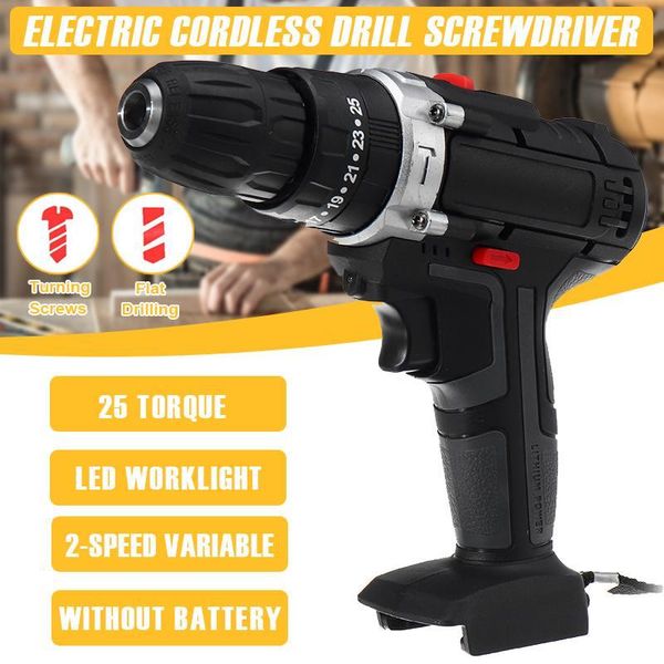 professiona electric drills 800w brushless drill 120nm cordless screwdriver mini power tools without battery
professiona electric drills 800w brushless drill 120nm cordless screwdriver mini power tools without battery