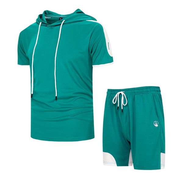 men's tracksuits 2021 mode mannen zomer casual nieuwe sets shorts + korte mouwen t-shirt 2 stuks mannelijke solid patchwork hooded spor, Gray
men's tracksuits 2021 mode mannen zomer casual nieuwe sets shorts + korte mouwen t-shirt 2 stuks mannelijke solid patchwork hooded spor, Gray