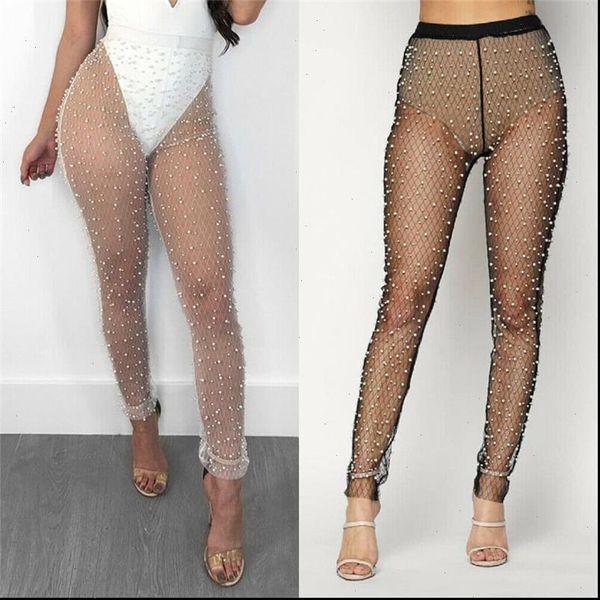 mesh sheer beads legging transparent womens pant see through skinny high waist clubwear ankle length, Black;white
mesh sheer beads legging transparent womens pant see through skinny high waist clubwear ankle length, Black;white