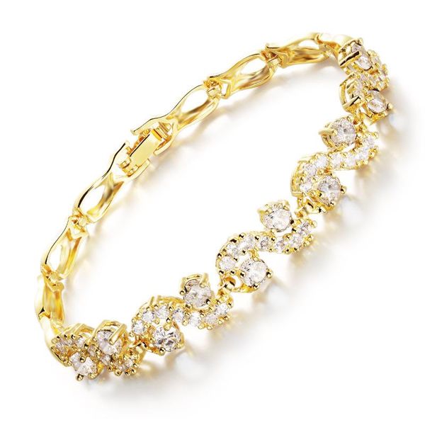 bangle tb-147 3a luo code zircon copper gold-plated women's bracelet blue and white diamonds fashionable light luxury jewelry, Black
bangle tb-147 3a luo code zircon copper gold-plated women's bracelet blue and white diamonds fashionable light luxury jewelry, Black
