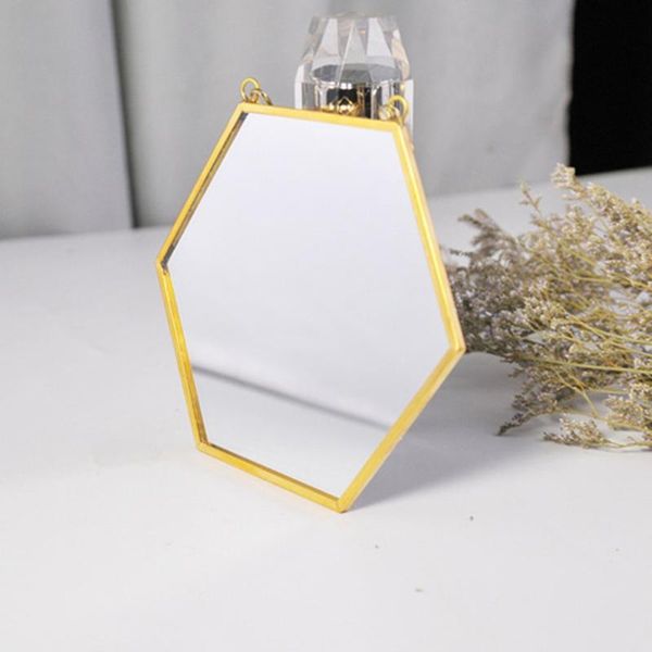 makeup mirror nordic minimalist home decor geometric shape gold brass hexagonal wall mount bathroom entrance mirrors
makeup mirror nordic minimalist home decor geometric shape gold brass hexagonal wall mount bathroom entrance mirrors
