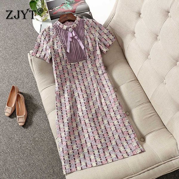 europe fashion woman clothes runway designers summer luxury embroidery dress bowknot sweet vintage party robe femme 210601, Black;gray
europe fashion woman clothes runway designers summer luxury embroidery dress bowknot sweet vintage party robe femme 210601, Black;gray