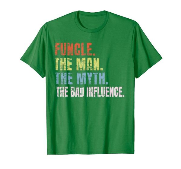 men's t-shirts mens funcle shirt funny uncle the man myth bad influ, White;black
men's t-shirts mens funcle shirt funny uncle the man myth bad influ, White;black