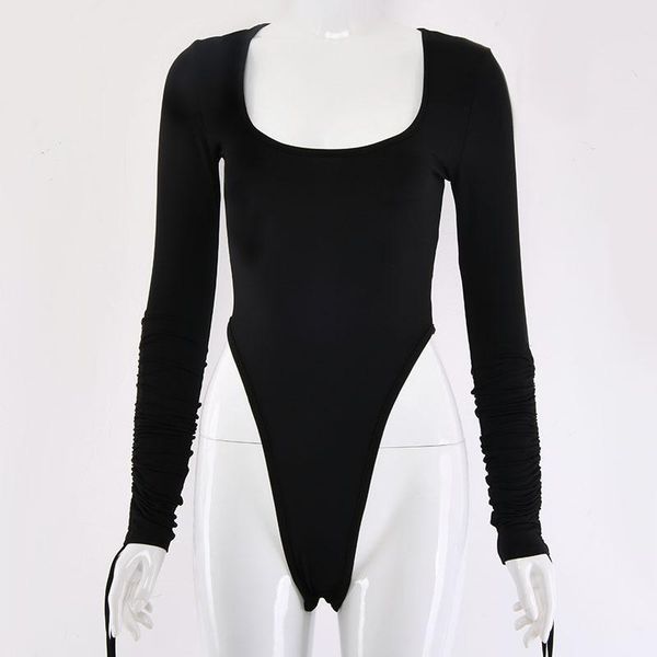 women's jumpsuits & rompers 2021 deep v neck drawstring long sleeve bodysuit jumpsuit womens romper solid bodycon bodysuits designer wo, Black;white
women's jumpsuits & rompers 2021 deep v neck drawstring long sleeve bodysuit jumpsuit womens romper solid bodycon bodysuits designer wo, Black;white