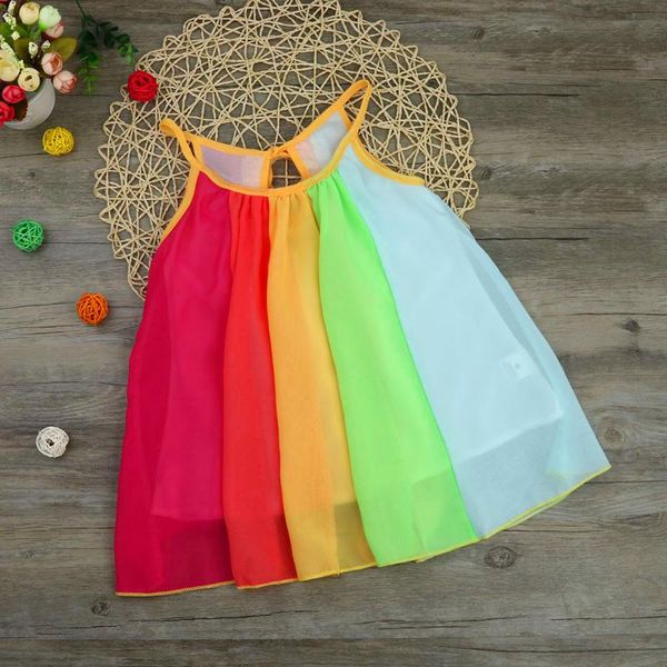 summer toddler kids baby girl princess clothes sleeveless chiffon tutu rainbow dresses pography props#55 girl's, Red;yellow
summer toddler kids baby girl princess clothes sleeveless chiffon tutu rainbow dresses pography props#55 girl's, Red;yellow