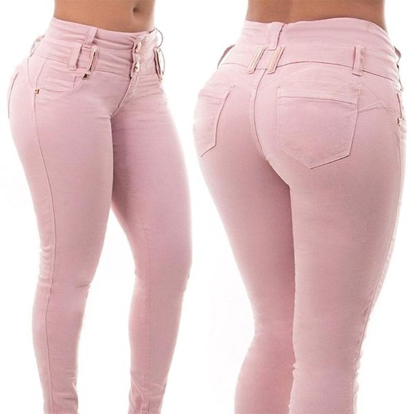 women high waist skinny denim pants distressed ripped slim elastic trousers xx9d women's jeans, Blue
women high waist skinny denim pants distressed ripped slim elastic trousers xx9d women's jeans, Blue