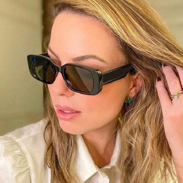 sunglasses vintage small glasses rectangle women's square retro style fashion brand design sun modern uv400 shades gafas, White;black
sunglasses vintage small glasses rectangle women's square retro style fashion brand design sun modern uv400 shades gafas, White;black