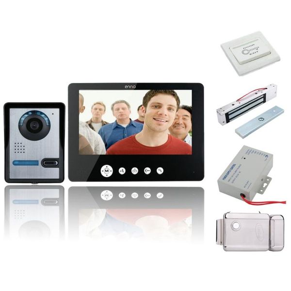 home security 7 inch video door phone doorbell intercom kit camera system 1-camera 2-monitor+electronic locks phones
home security 7 inch video door phone doorbell intercom kit camera system 1-camera 2-monitor+electronic locks phones