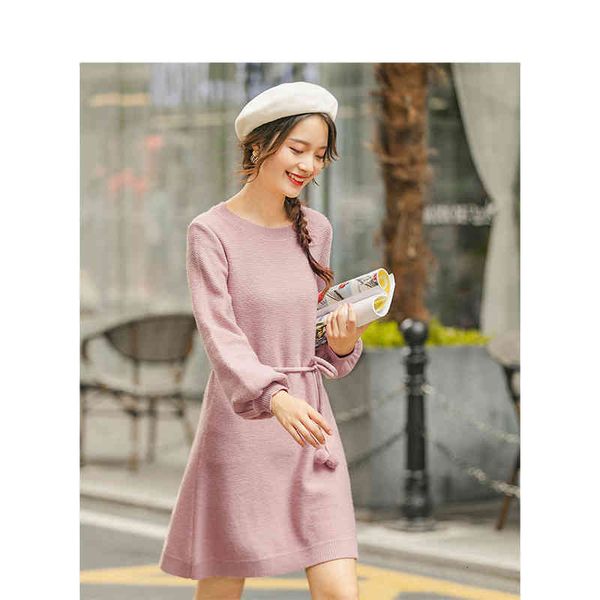 dress elegant office style screw thread solid color round collar women knitwear dress eq9m, Black;gray
dress elegant office style screw thread solid color round collar women knitwear dress eq9m, Black;gray