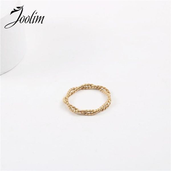cluster rings joolim high end pvd fashion rope for women stainless steel jewelry wholesale, Golden;silver
cluster rings joolim high end pvd fashion rope for women stainless steel jewelry wholesale, Golden;silver