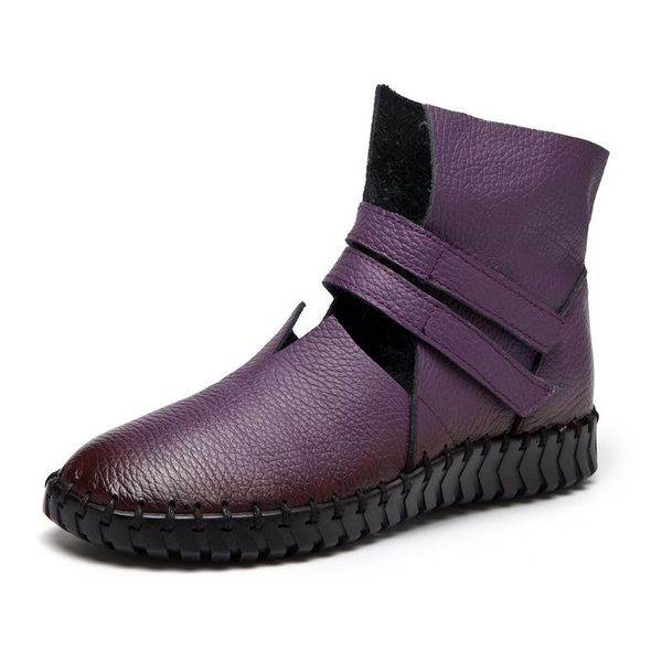 boots women spring and summer genuine leather for mom handmade vintage flower ankle botines flat bottom shoes woman, Black
boots women spring and summer genuine leather for mom handmade vintage flower ankle botines flat bottom shoes woman, Black
