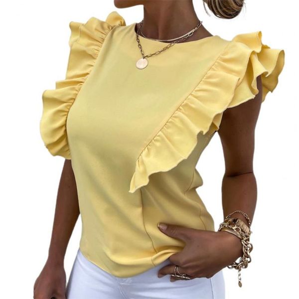 women's blouses & shirts women blouse casual solid color back hollow out summer ladies ruffle tie-up bow sleeveless 2021, White
women's blouses & shirts women blouse casual solid color back hollow out summer ladies ruffle tie-up bow sleeveless 2021, White