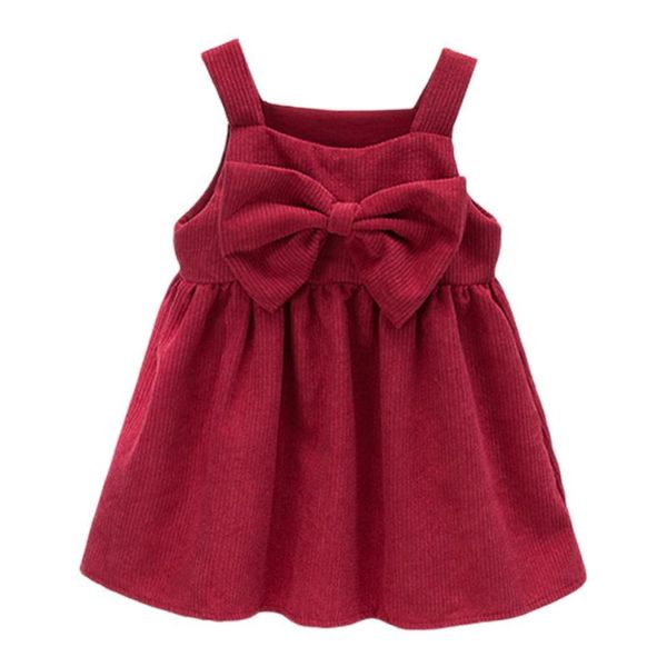 girl's dresses baywell toddler kids baby girl bow corduroy overall dress clothes ruffle overalls cute bowknot suspender clothing 2-8t, Red;yellow
girl's dresses baywell toddler kids baby girl bow corduroy overall dress clothes ruffle overalls cute bowknot suspender clothing 2-8t, Red;yellow
