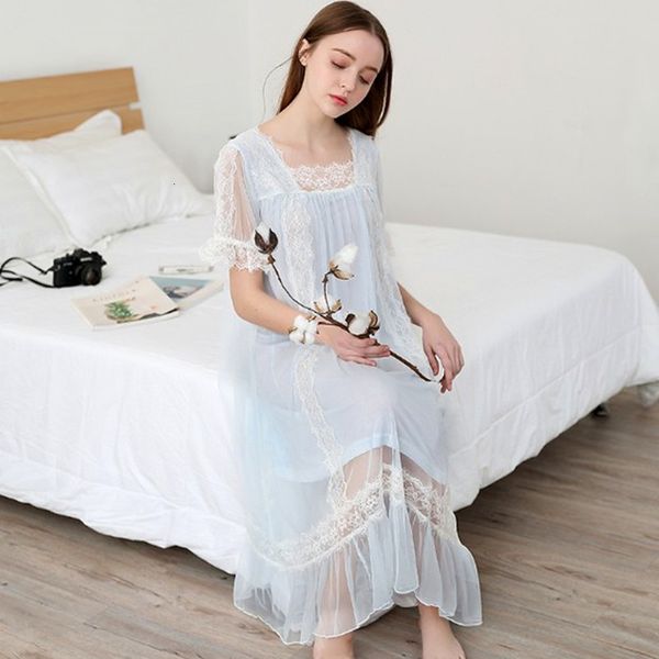 women's sleepwear lace princess summer night female short-sleeved loose sweet nightgown women mesh fairy long skirt ladies nightsh, Black;red
women's sleepwear lace princess summer night female short-sleeved loose sweet nightgown women mesh fairy long skirt ladies nightsh, Black;red