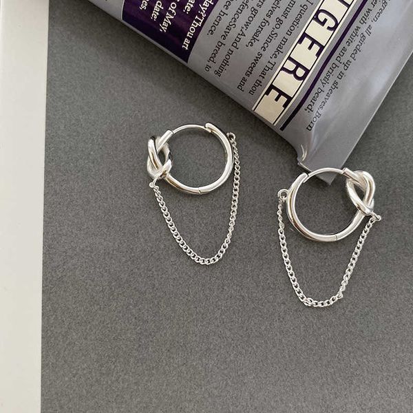 silvology 925 sterling silver rope knot tassel hoop earrings chain tie a knot design earrings for women 925 stylish jewelry gift 210924, Golden;silver
silvology 925 sterling silver rope knot tassel hoop earrings chain tie a knot design earrings for women 925 stylish jewelry gift 210924, Golden;silver