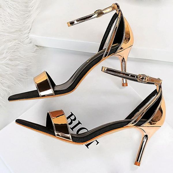 sandals women classic 7cm high heels fetish size 40 female gladiator summer shoe lady gold silver platform pumps, Black
sandals women classic 7cm high heels fetish size 40 female gladiator summer shoe lady gold silver platform pumps, Black