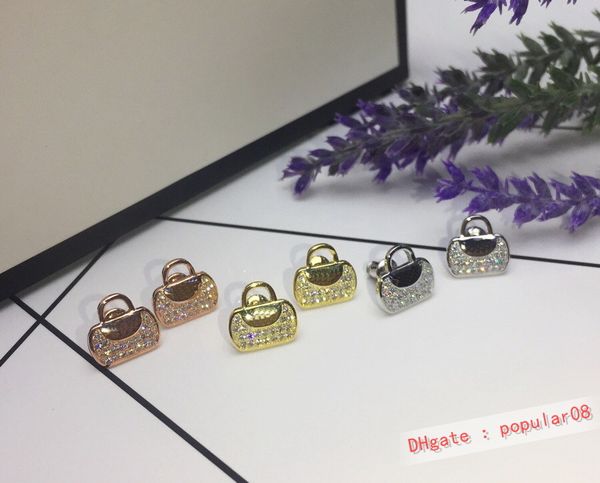 europe america simple style lady women titanium steel full diamond c initials handbag stud earrings 3 color, Golden;silver
europe america simple style lady women titanium steel full diamond c initials handbag stud earrings 3 color, Golden;silver