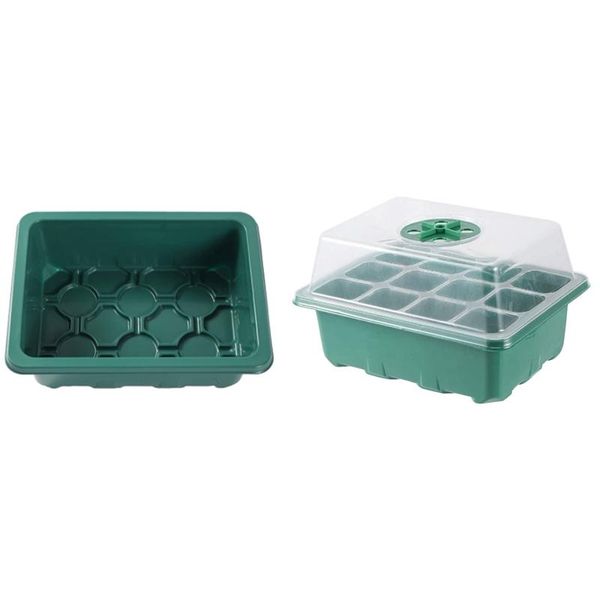 planters & pots seed starter trays box humidity adjustable with labels, transparent covers propagator for seeds growing
planters & pots seed starter trays box humidity adjustable with labels, transparent covers propagator for seeds growing