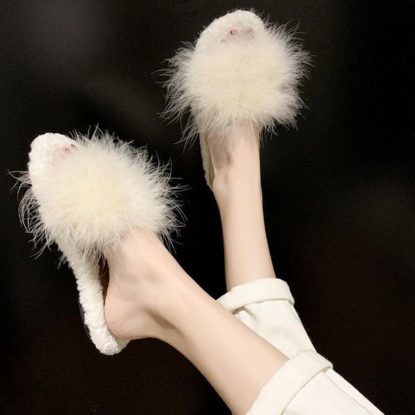 winter women home slippers with fur fluffy fashion warm shoes outdoor flat woman slip on flats soft female slides, Black
winter women home slippers with fur fluffy fashion warm shoes outdoor flat woman slip on flats soft female slides, Black
