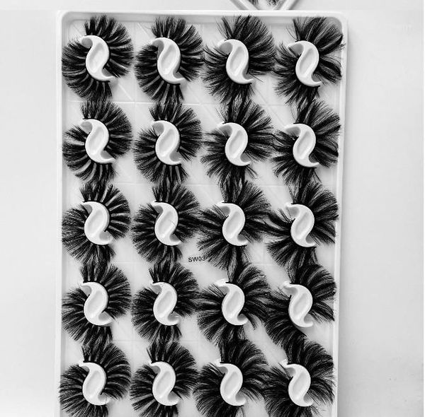 20 pairs 3d faux mink lashes natural long false eyelashes volume fake makeup extension eyelash maquiagem1 
20 pairs 3d faux mink lashes natural long false eyelashes volume fake makeup extension eyelash maquiagem1