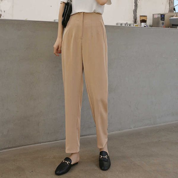 suit pants women's 2021 autumn wear korean high waist slim pipe loose straight casual, Black;white
suit pants women's 2021 autumn wear korean high waist slim pipe loose straight casual, Black;white