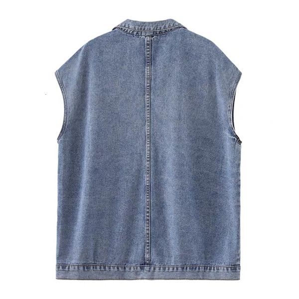 2021 new spring autumn blue lapel loose korean work clothes sleeveless denim women's large plump girl vest kj3s, Black;white
2021 new spring autumn blue lapel loose korean work clothes sleeveless denim women's large plump girl vest kj3s, Black;white